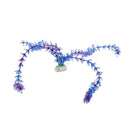 Aquarium Bubble Release Air Stone 13.4" Plastic Plants Blue Purple J4V3