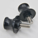 2x Black 8mm Aluminum Swingarm Swing Arm Spools Stand Screws Universal