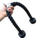 Universal Tricep Rope Pull Down Handle, 27'' Nylon Rope, Easy to Grip & Non Slip