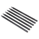Woodless Charcoal Pencils, 6 Piece. Features Hard Grades of Charcoal Artist Kids