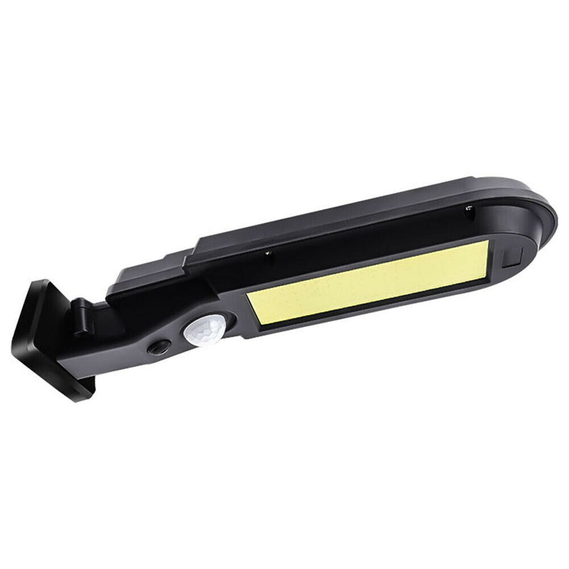 Solar Street Night Light 100COB Motion Sensor IP65 Wall Lamp (with Remote) A