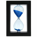 Wooden Frame Hourglass Sand Timer Black Frame Blue Sand ... (Black Frame BluQ2T2