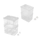 2xAquarium Fish Breeding Box Fry Trap Hatchery Floating Breeder Nursery Box