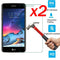 2 PCS For LG K20 Plus Scratch Resist Tempered Glass Screen Protector Film Guard