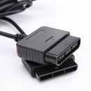 Controller Dance Pad Wheel Gun Extension Cable Cord for Sony PS1/PS2 Consol