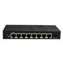 8Port RJ45 100M Fast Ethernet Switch Plug & Play Desktop Ethernet Hub