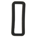 5X(Black Watch Strap Retaining Hoop Loop Rubber Retainer Buckle Holder 22m M7M5)