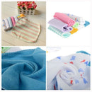 8 Pcs Soft Baby Newborn Children Bath Washcloth Towels For Bathing Feeding