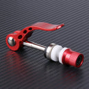 Aluminium Alloy Quick Release Bike Seat Post Clamp Seatpost Skewer red A
