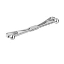 2Pcs Men Boys Tie Clip Bar Collar Pin Necktie Cravat Clasp for Wedding Charm