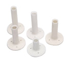 5Pcs/Set White Golf Rubber Tee 5 Different Size Tees Holders Rubber T ME