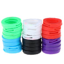 24XBright Colors Hollow Silicone Key Cap Covers Topper Keyring With Bly Brai FT