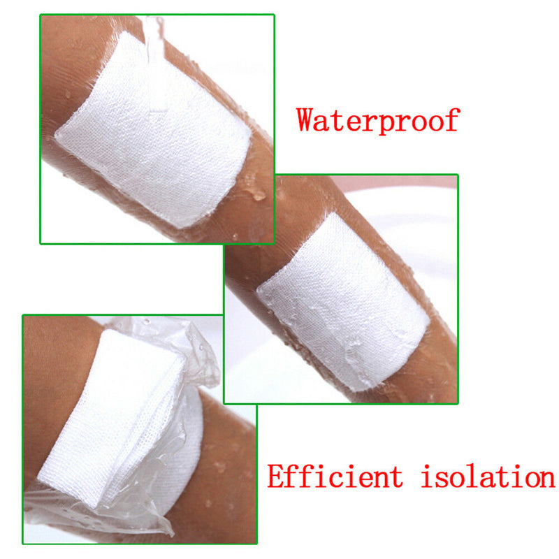 Non-woven bandage waterproof adhesive wound dressing medical fixation bandRDU Ew