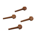 4 Pieces Violin Whirls For 4/4 Violins, Spare Parts For Your Violin Repair