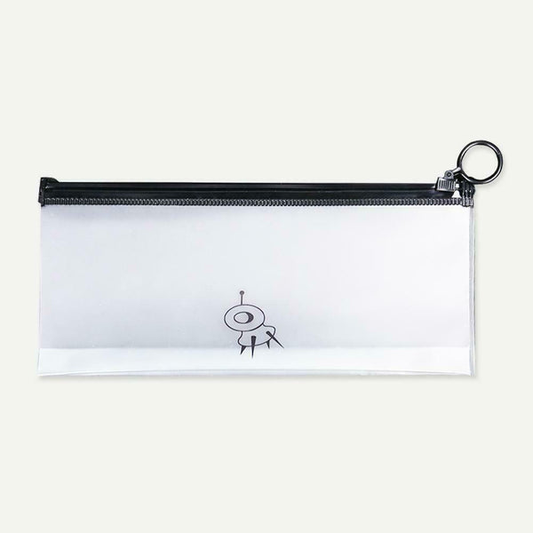 Clear PVC Waterproof Makeup Bag Transparent Travel Cosmetic Wash Pouch (S) A#S