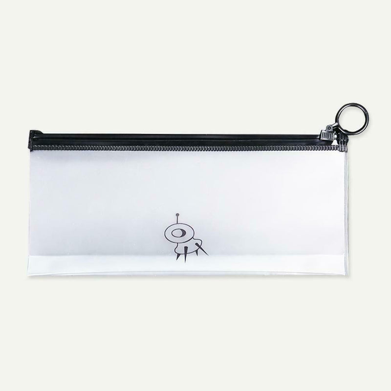 Clear PVC Waterproof Makeup Bag Transparent Travel Cosmetic Wash Pouch (S) A