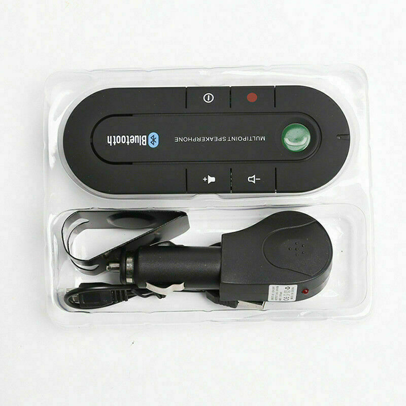 Wireless Bluetooth Hands Free Speaker Car Kits Clip A+! Phone For Mobile Vi D4D3