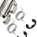 Motorcycle Front Footrests Foot Pegs Fit for Kawasaki ZX-6R 03-13 Z750 Z750