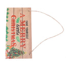 Wooden Door Hanging Panel Sign Christmas Tree Ornament Christmas Decoration  Hn