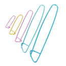 5pcs Colorful Aluminum Safety Pins Crochet Hooks for Knitting Needles Craft