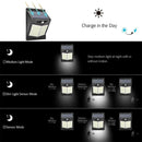 120LED Solar Two-Sided PIR Motion Sensor Wall Light Outdoor Garden Lamp