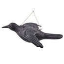 Hunting Decoys Black Birds Crow Garden Bird Caller Deter Scarer Scarecrow M