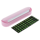 Luminous Hiding Car Temporary Parking Card Sign W/ 4-Set Phone Number Sheet