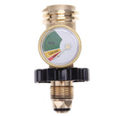 Universal Brass POL LP Tank To QCC1 Type1 Hose Adapter Propane Gas Gauge Meter