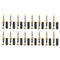 16x Universal Black Metal 3.5mm Audio Plug Connector For Headphone Earphone