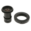 T2 Ring for Canon DSLR SLR + 9.6X Widefield Microscope Eyepiece 23.2mm + 30mm