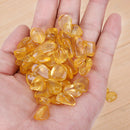 100g Citrine Stones Brazil Artificial Yellow Crystals for Reiki Healing