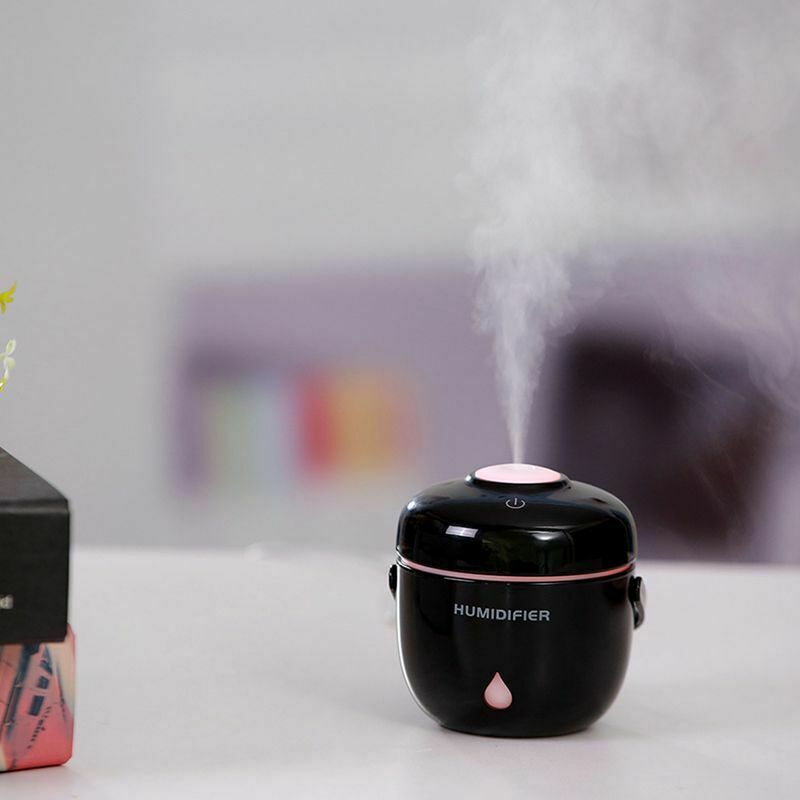 230ml Rice Cooker LED Glowing Air Aroma Humidifier ESSential Oil Diffuser A Y1G8