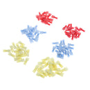180 Pieces Fully Insulated Female Male Spade Nylon Quick Insulated