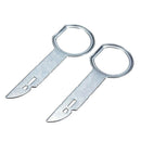 2 Pcs Of Tool Sets For CD Stereo Radio Key Compatible With Auto Car