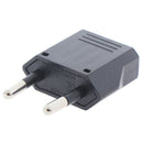 Universal 2 Prong Europe EU to US USA Canada Travel Power Adapter Plug Conver TO