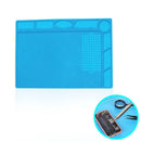 33.7*22.7cm Anti Static Repair Heat Insulation Silicone Pad Desk Mat Magnetic H