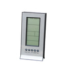 Indoor Weather Thermometer Station Daily Clock Snooze Forecast Calendar
