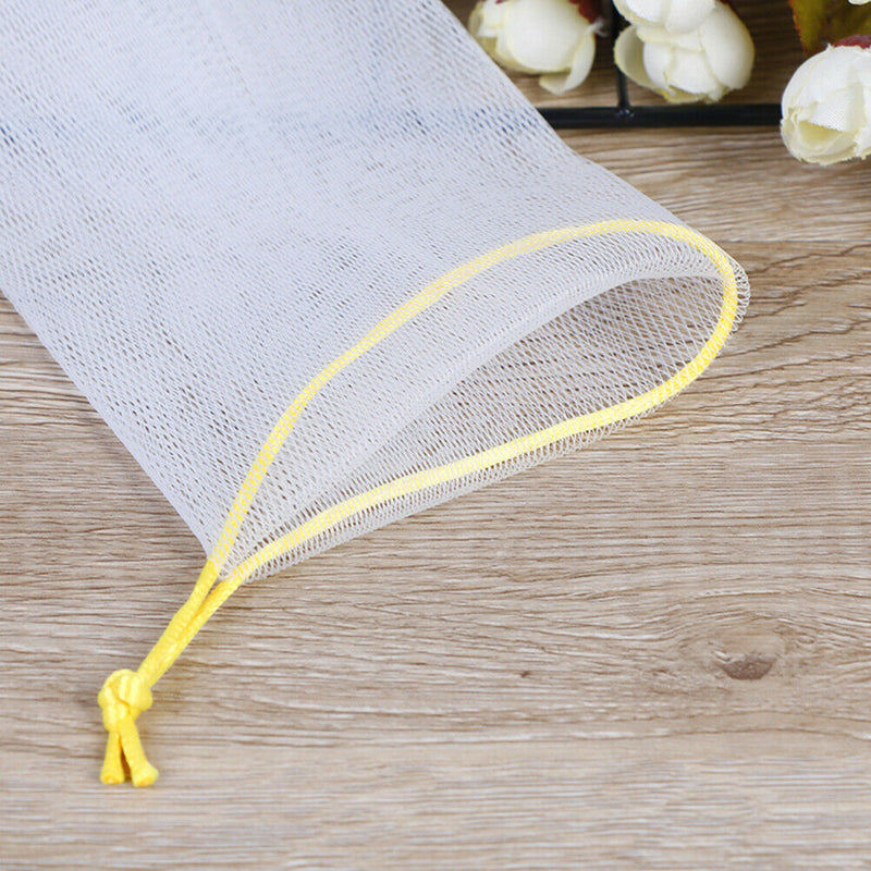 5*Soap Foaming Net Saver Bag Suds Bubbles Maker Skin Care Bath Easy BubbleMe Kw