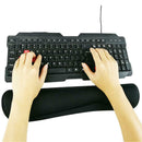 Memory Foam Keyboard Silica Gel Mouse Pad and Wrist Rest Pad w/ Wrist Support