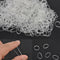500Pcs Mini Small Clear Rubber Hair Elastic Braids Plaits Braiding Bands New