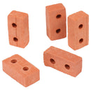 5Pcs Mini Bricks Cement Cinder Models Toys Build Your Own Tiny Bricks Wall BX