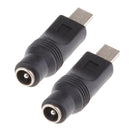 2 Pieces 5.5mm x 2.1mm Female Power Charger Adapter for Asus Eeebook X205T