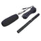 Wired Condenser Microphone with Mic Foam Cover and Cable for Camera Video