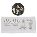 Mini Feet hand Shaped Silicone Candy Chocolate Cake Mold Creative Cake Decor~