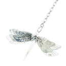 Luminous Night Dragonfly Bookmark Label Read Maker Feather Book Mark Stationery-