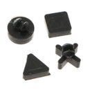 8x Set Of Non-Slip Rubber Foot Pads For