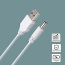 USB A Male to DC 3.5mm Power Cable 3.5x1.35mm 5V DC Barrel Jack Power Cord A