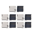 10PCS Push-Push Type TF Micro SD Card Socket Adapter Automatic PCB Connector New