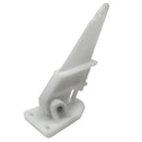 Universal Plastic Marine Speedometer Gauge Senders Pitot Tube, White for Boat