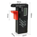 BT168D LCD Smart Digital Battery Tester Electronic Power New Measure Batter W3C9